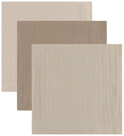 Liewood Spucktücher - Musselin - 3er-Pack - 65x65 cm - Lewis - S