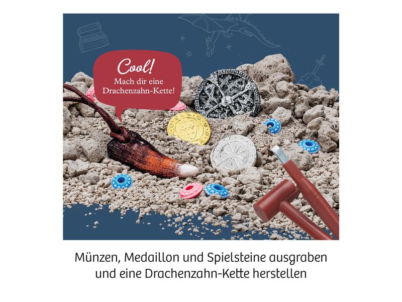 Kosmos Experimentierkasten Ritter-Schatz Münzen und Spielsteine ausgraben