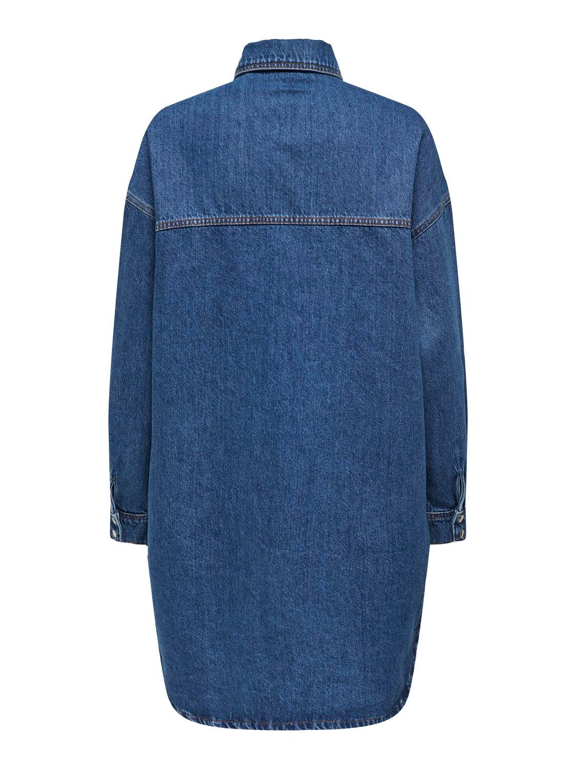 ONLFLOYD Jeanshemd Medium Blue Denim