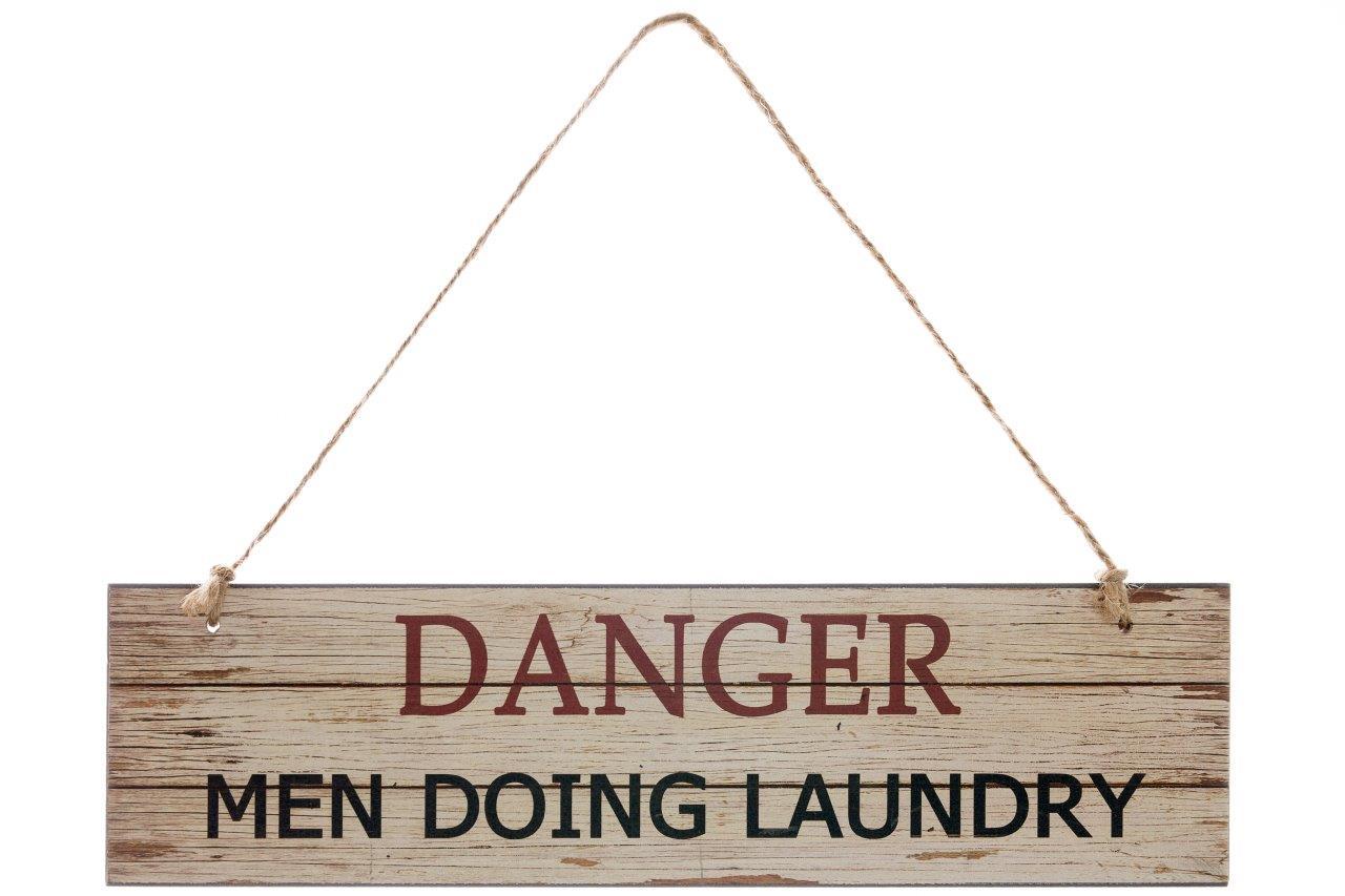 Holzschild - Danger - 40x10 cm
