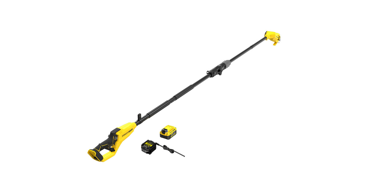 StanleyFATMAX V20 18V 4.0Ah Kettingzaag op steel 20 cm  (Geel/zwart, Accu en lader inbegrepen)