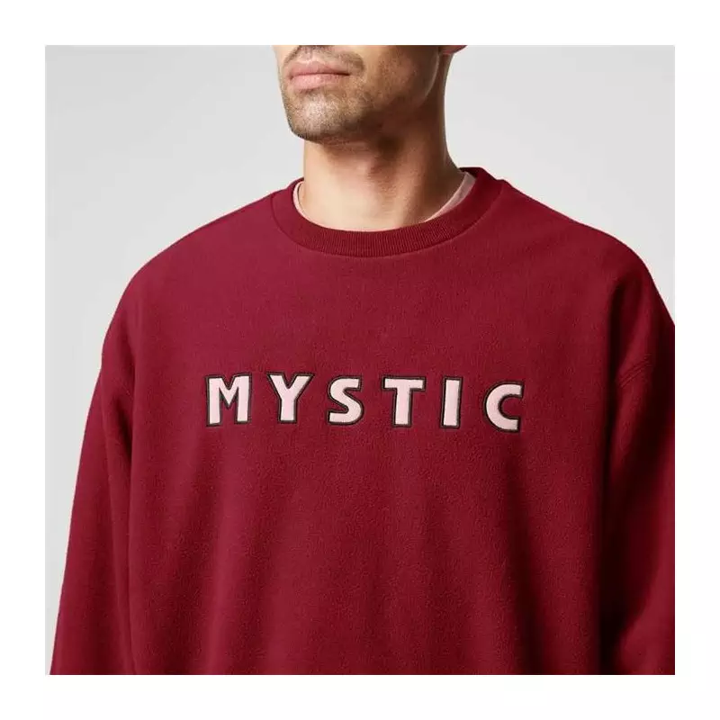 Sweat MYSTIC The Heat Box Crew Merlot