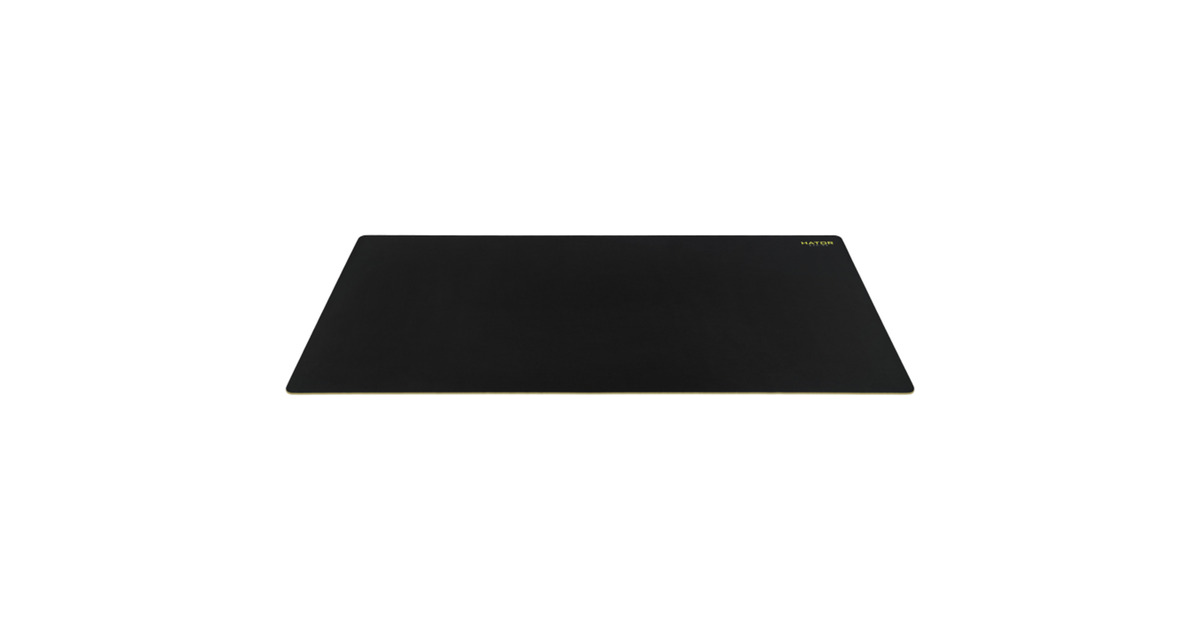 HatorTonn XXL gaming muismat  (Zwart/geel)