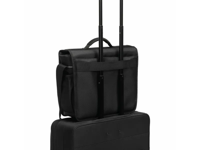 DICOTA skuldertaske REFLECTIVE sort
