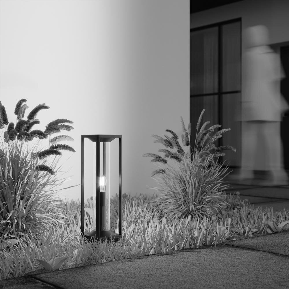 Celpadverlichting in grafiet en transparant E27 IP54 500mm
