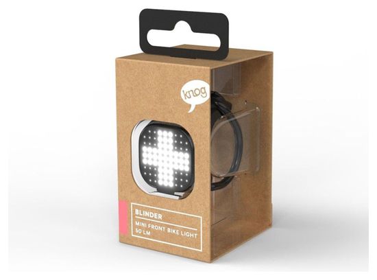 Éclairage avant Knog Mini Cross Noir