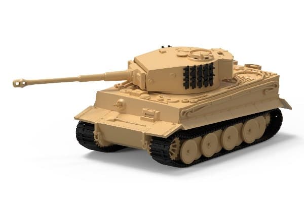 Airfix A02342, Tank model, Monteringssett, 1:72, Tiger-1, Alle kjønn, Plast