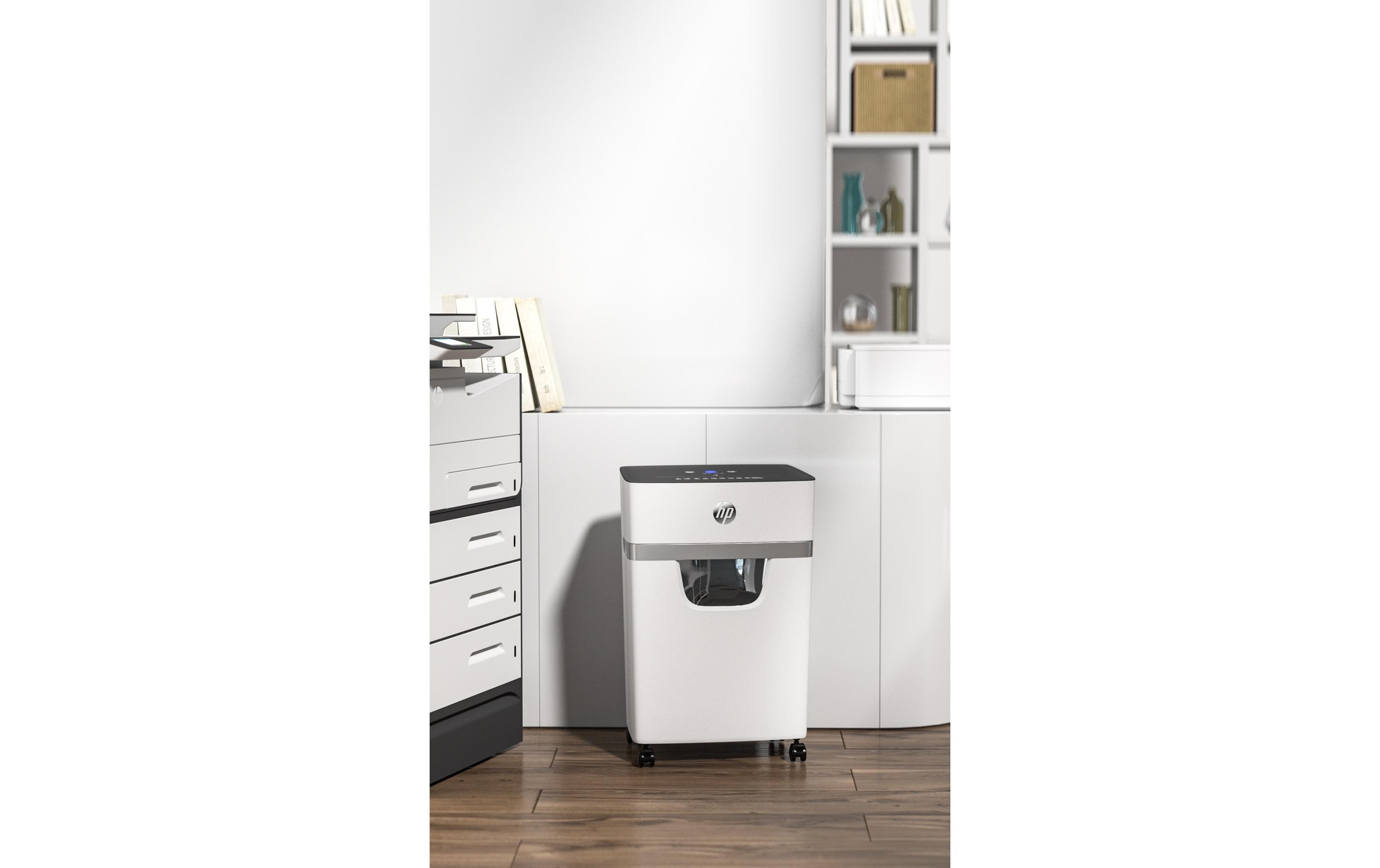 Aktenvernichter OneShred 15CC P-4, 15 Seiten<br>Dokumentenvernichter von HP