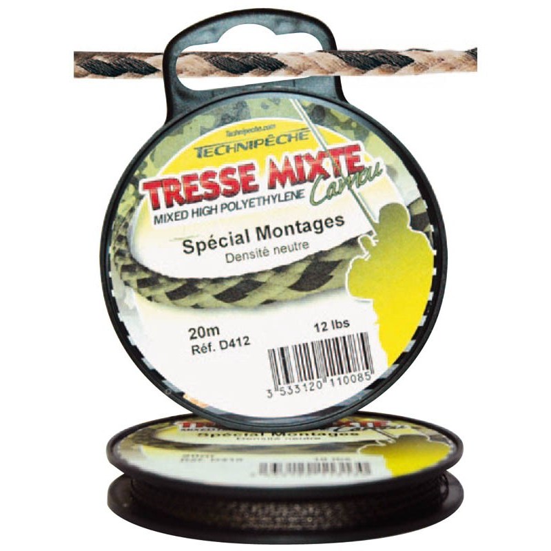 Tresse A Bas De Ligne Technipêche Mixt Technitop
