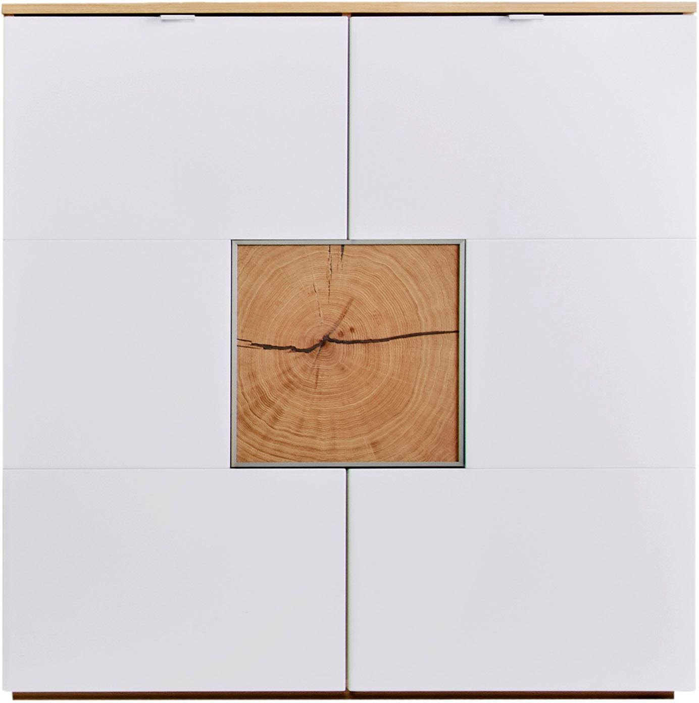 VOGL Möbelfabrik Highboard Breite 114 cm mit Hirnholzelement