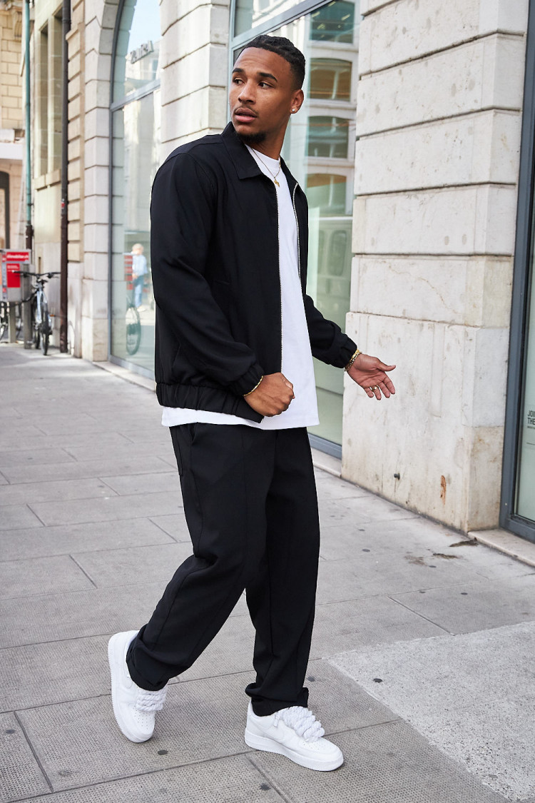 Ensemble 2 pièces veste + pantalon noir