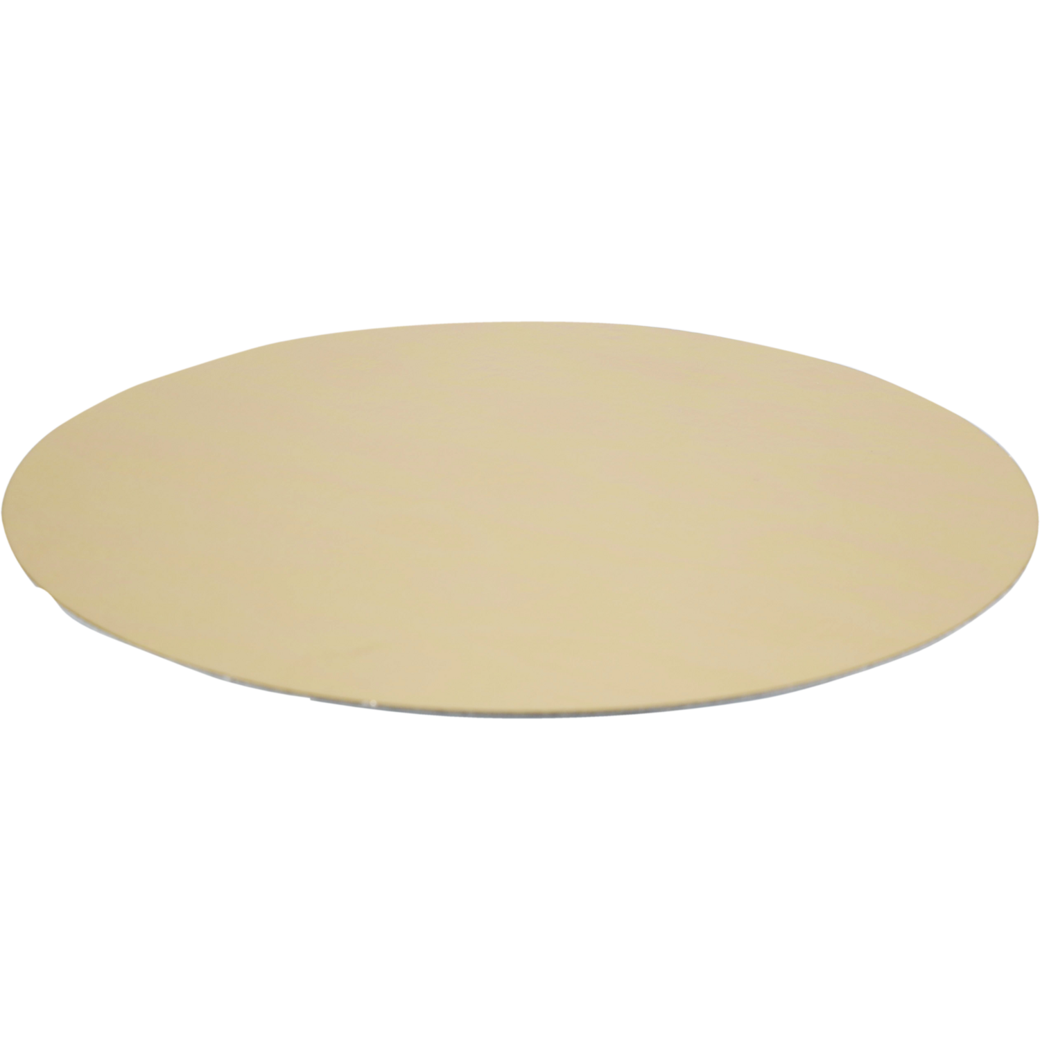Rondel, Ø21cm, karton + PET, goud/zilver