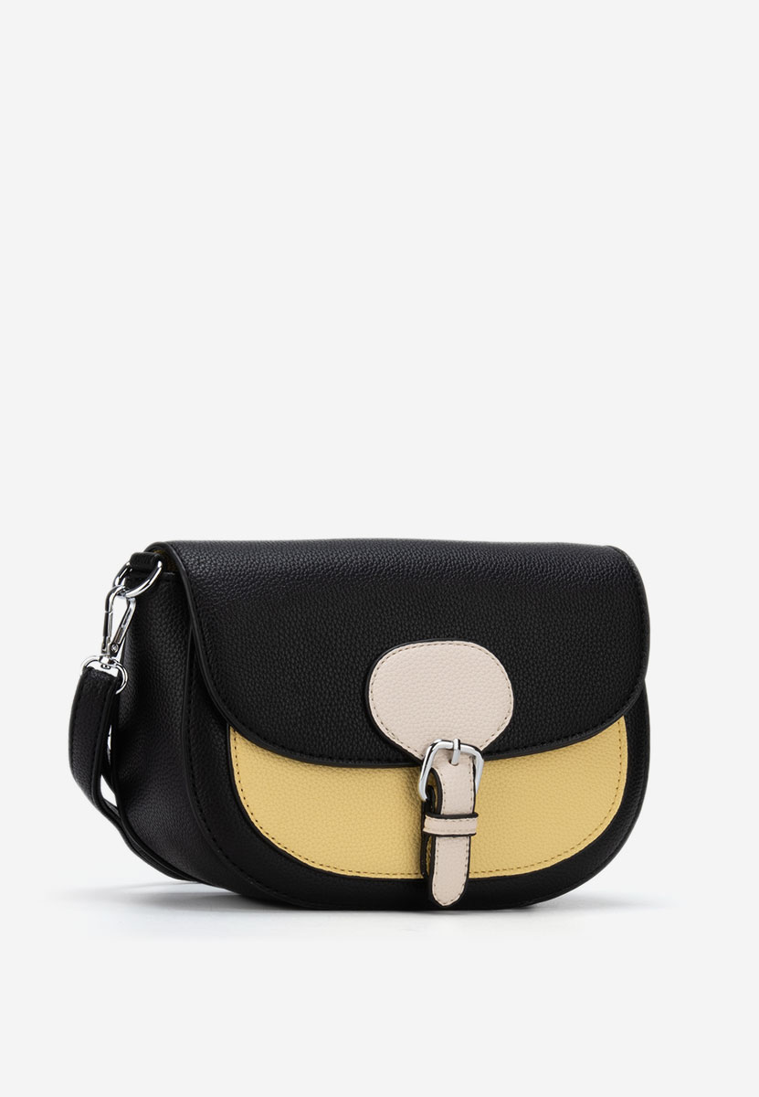 Sac bandoulière femme noire Marnie V4