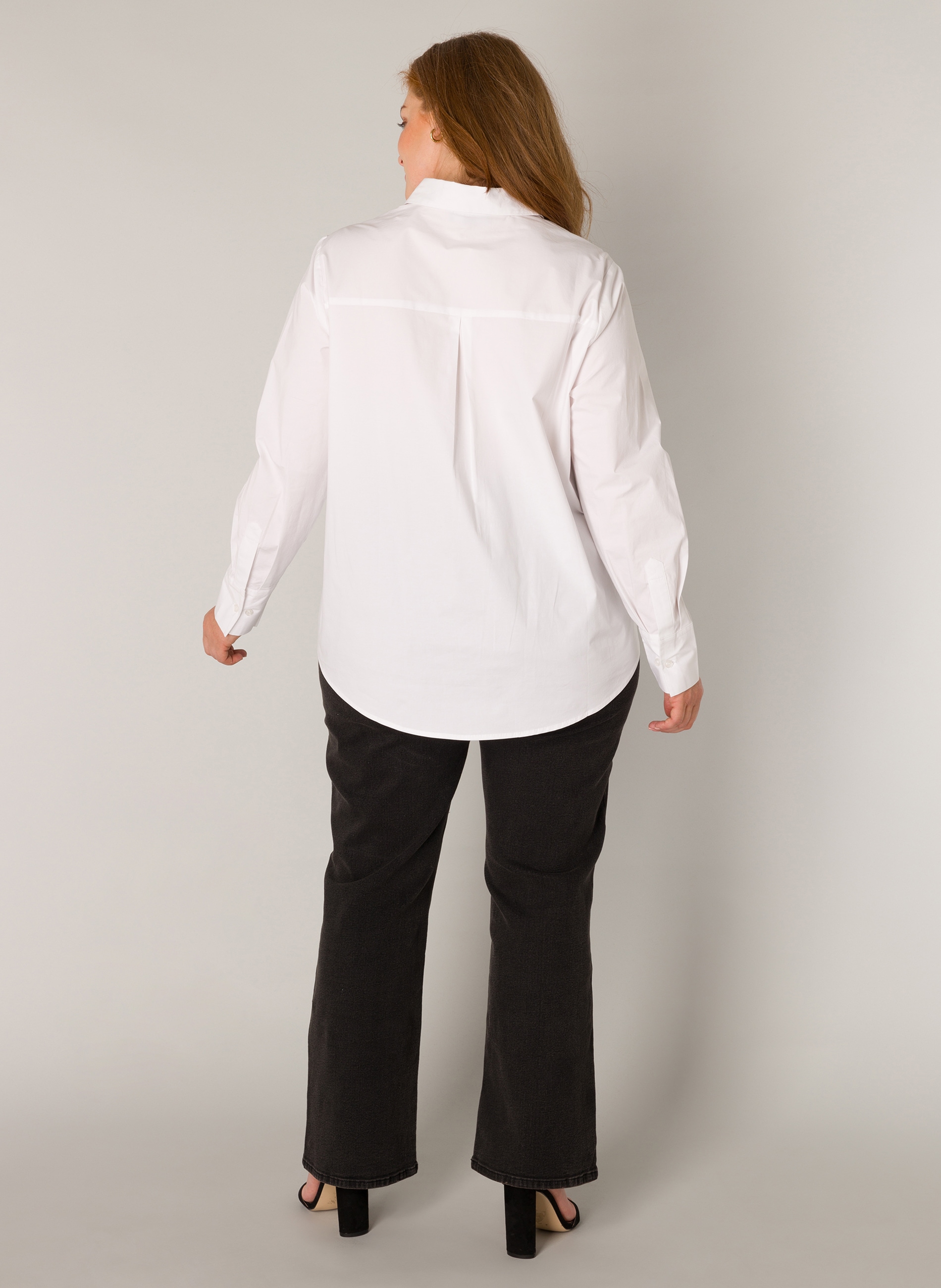 Base Level Curvy Hemdbluse in grossen Grössen