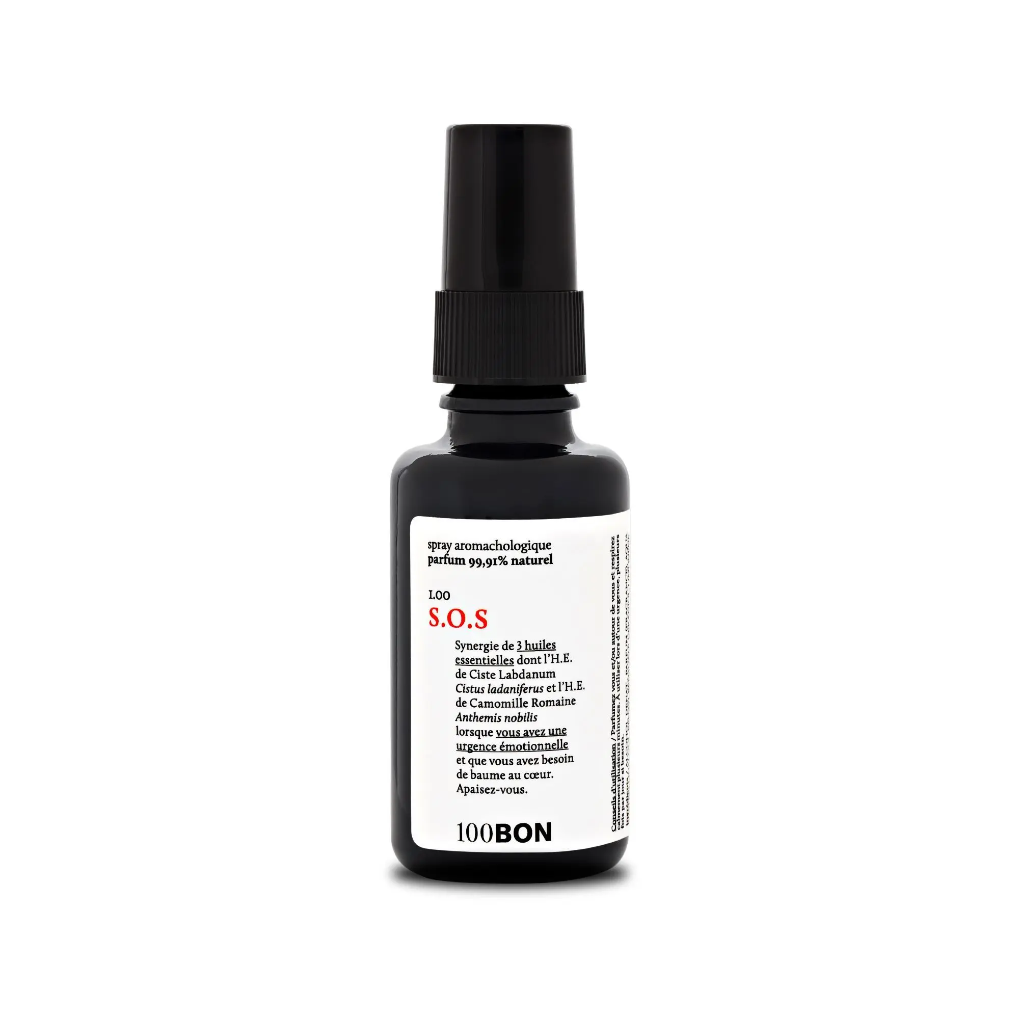 100BON - S.O.S Spray Aromachologique- coups de coeur