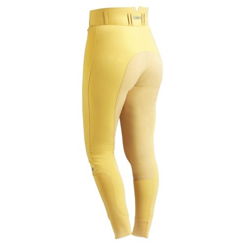 Calças de montaria femininas Hartpury, amarelo canário