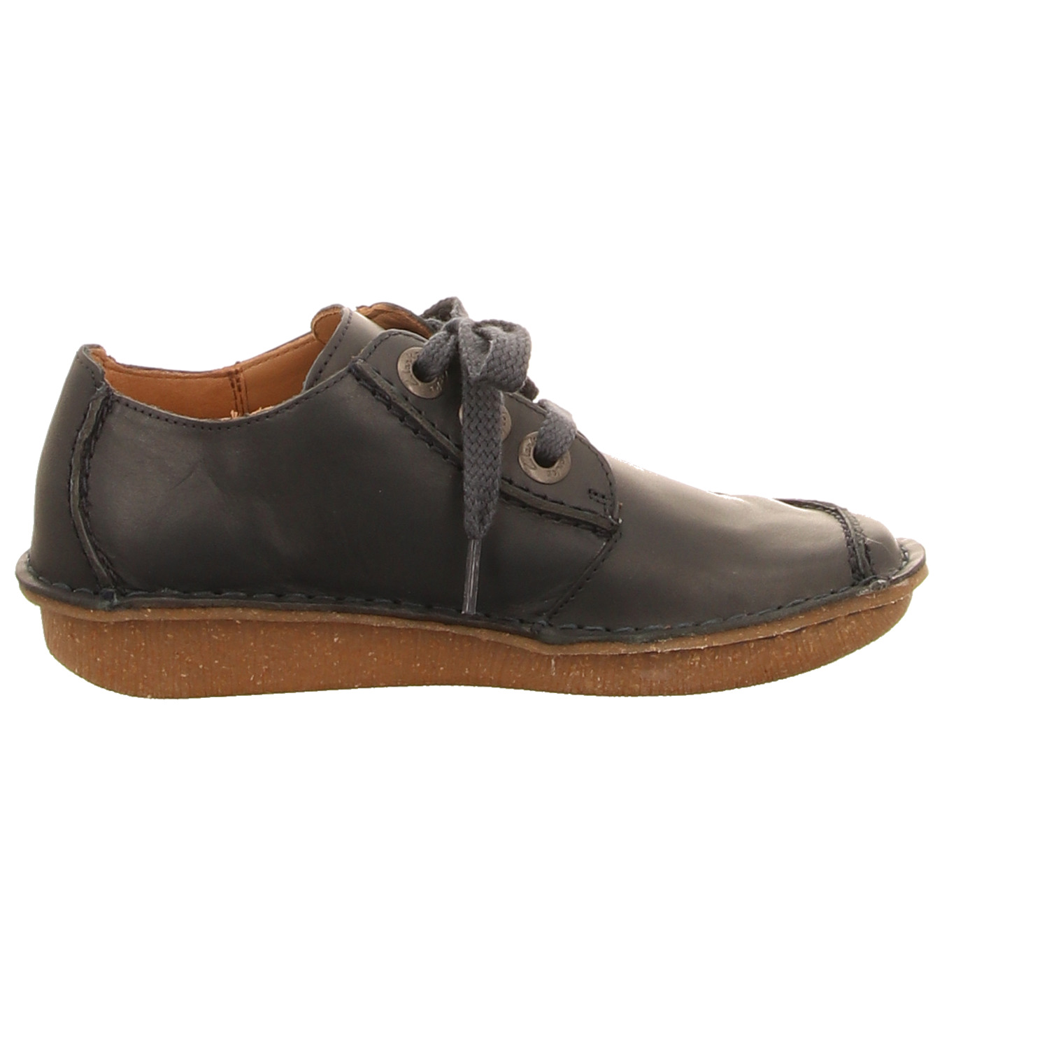 CLARKS Schnürer blau