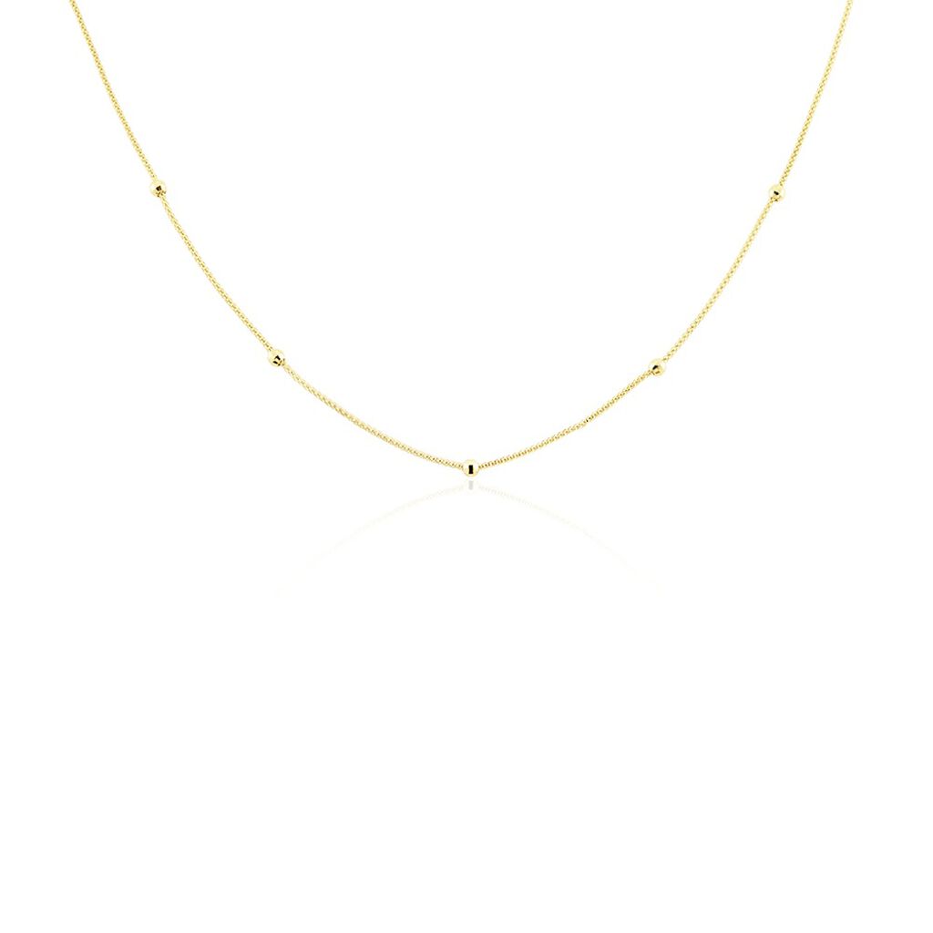 Collier Assiba Or Jaune