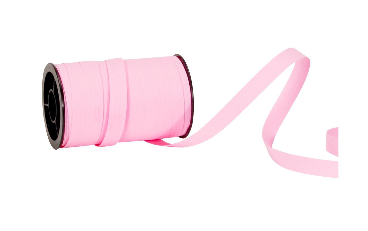 Geschenkband Poly Matt 10 mm x 20 m, RosaKräuselband für Geschenke