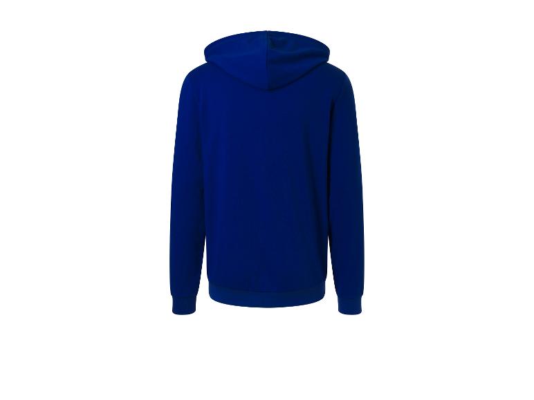 Heren hoodie met rits