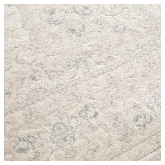 Tapis à motif floral oriental - médina - écru - 200 x 290 cm
