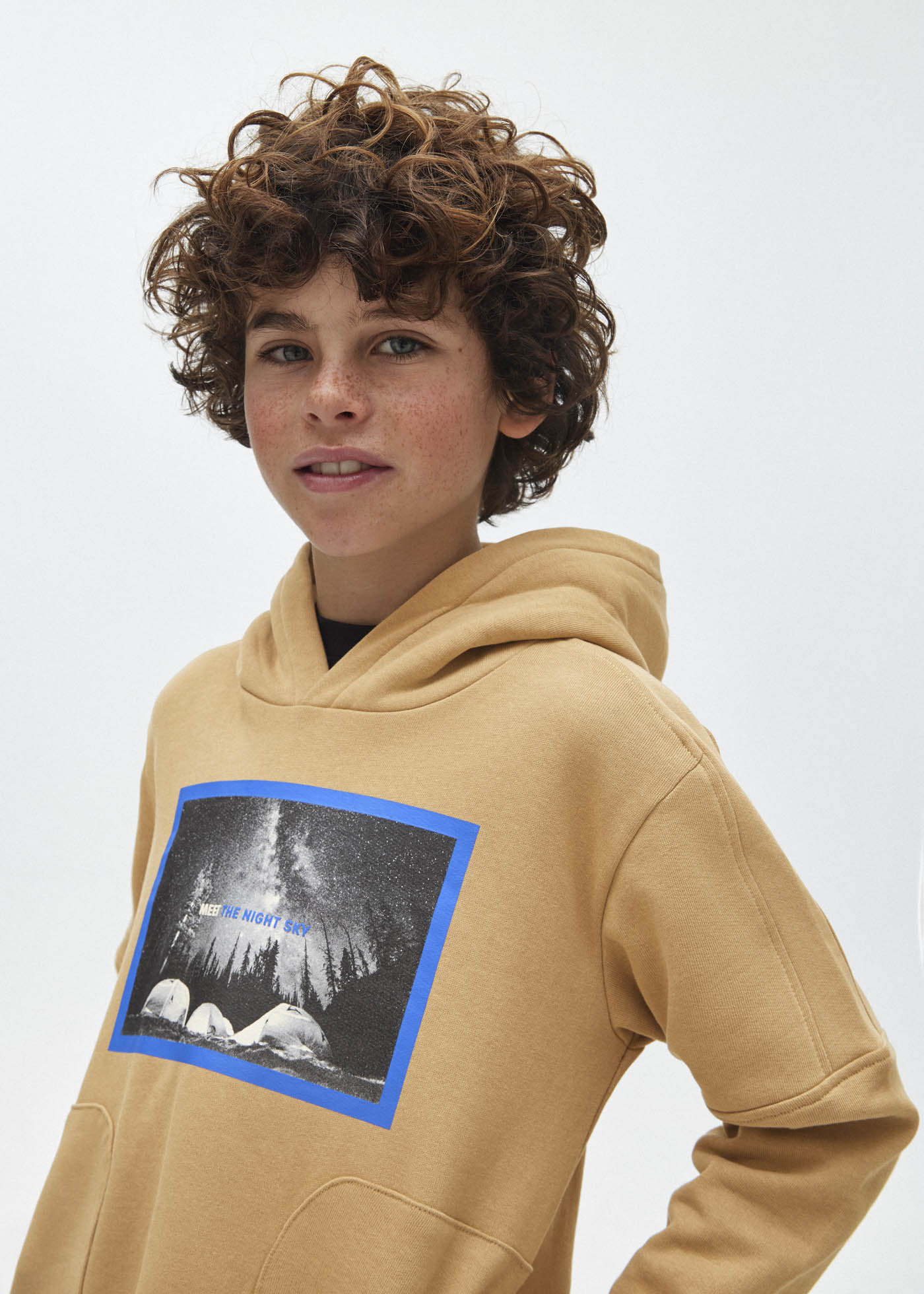 Moletom Better Cotton estampado para menino