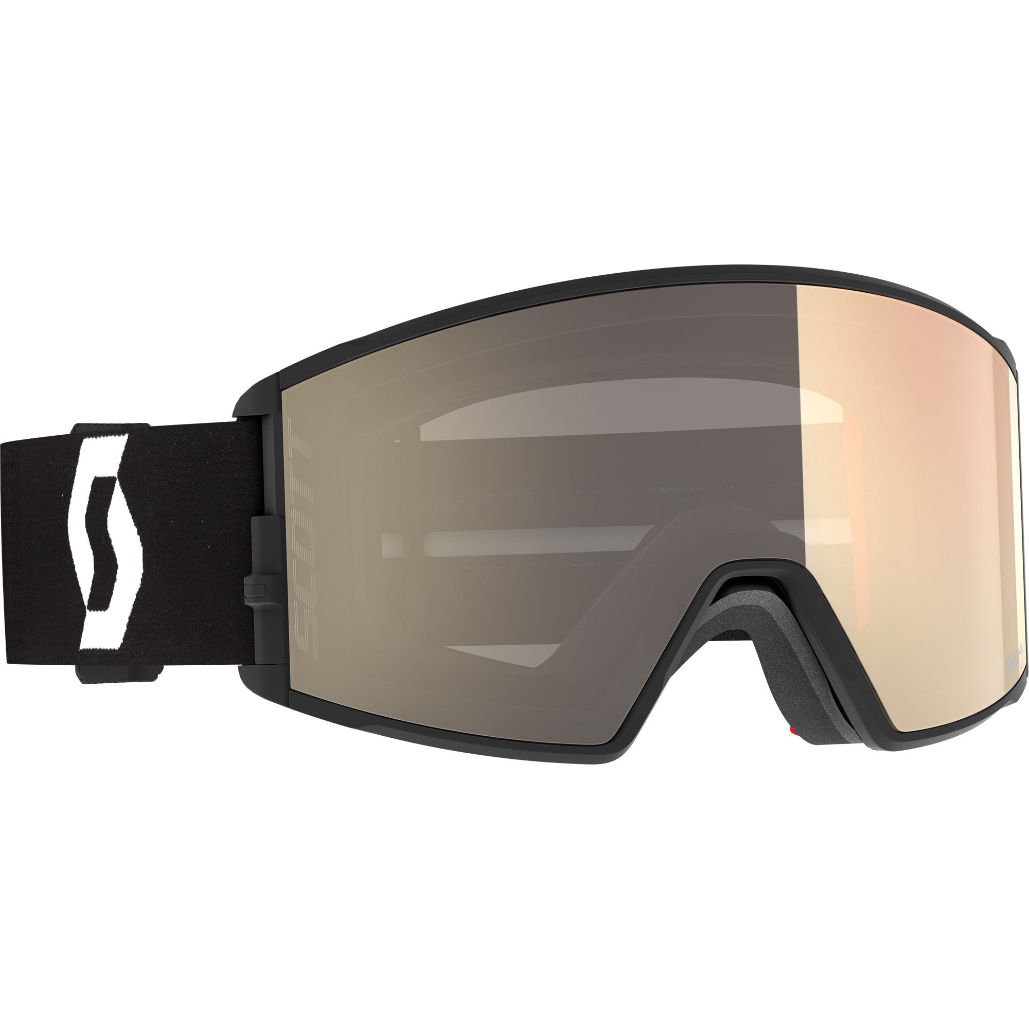 Scott React Light Sensitive Skibrille mineral black