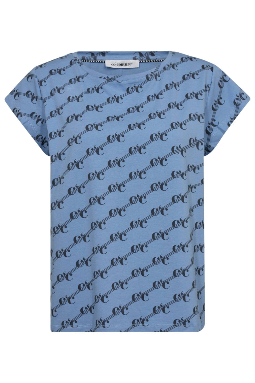 Co´Couture Logolinecc Ss Tee 33094 23 pale blue