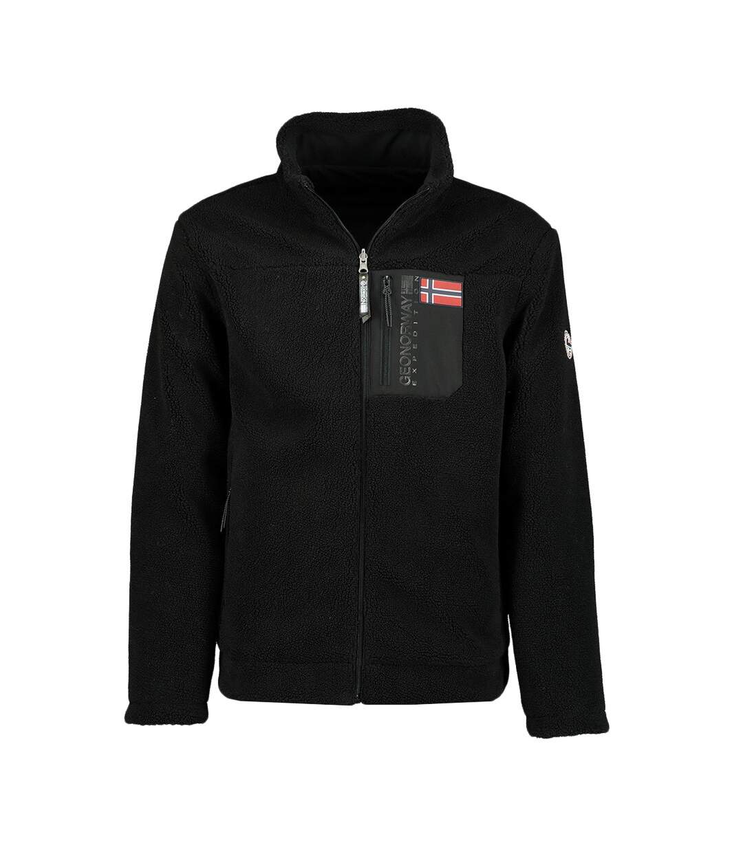 Veste Polaire Noire Homme Geographical Norway Ureversible