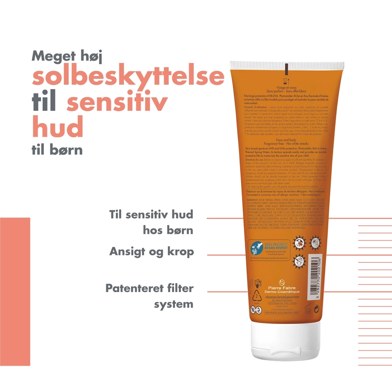 Avène Sun Lotion Kids SPF 50+ - 250 ml