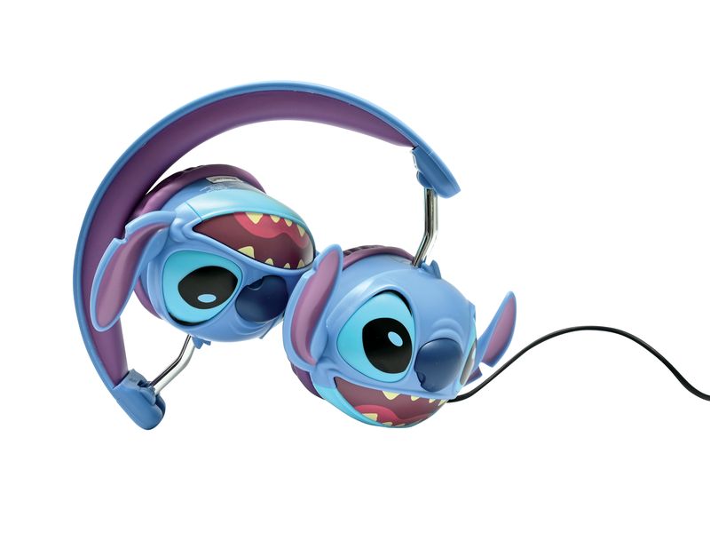 Lexibook Kinderkopfhörer Stereo Stitch Zusammenklappbare, kabelgebundene Stereokopfhörer