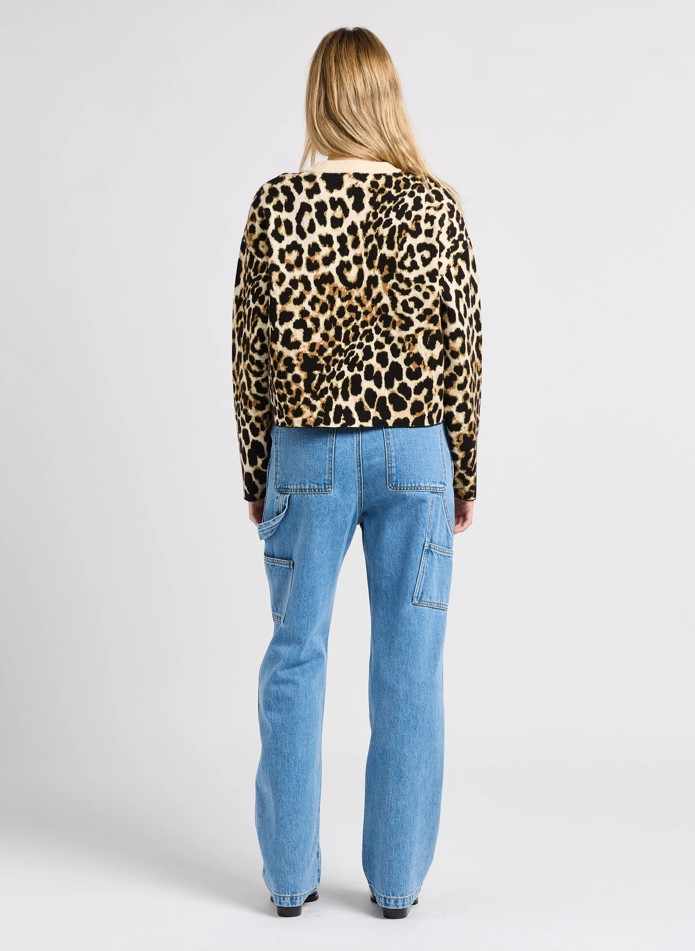 ROCA - Jean droit en coton | Bleu