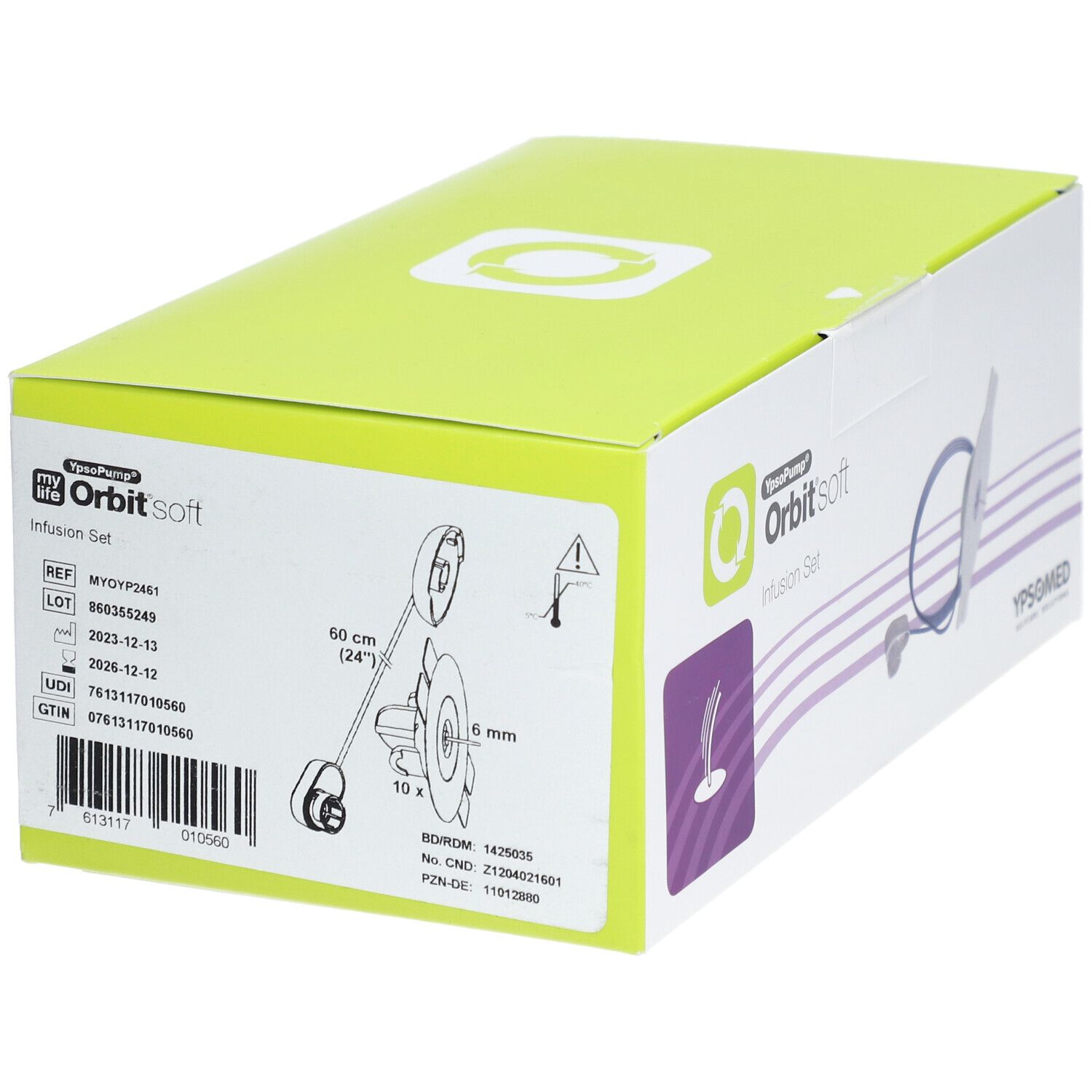 mylife™ YpsoPump® ® Orbit®soft 6 mm/60 cm (24”)