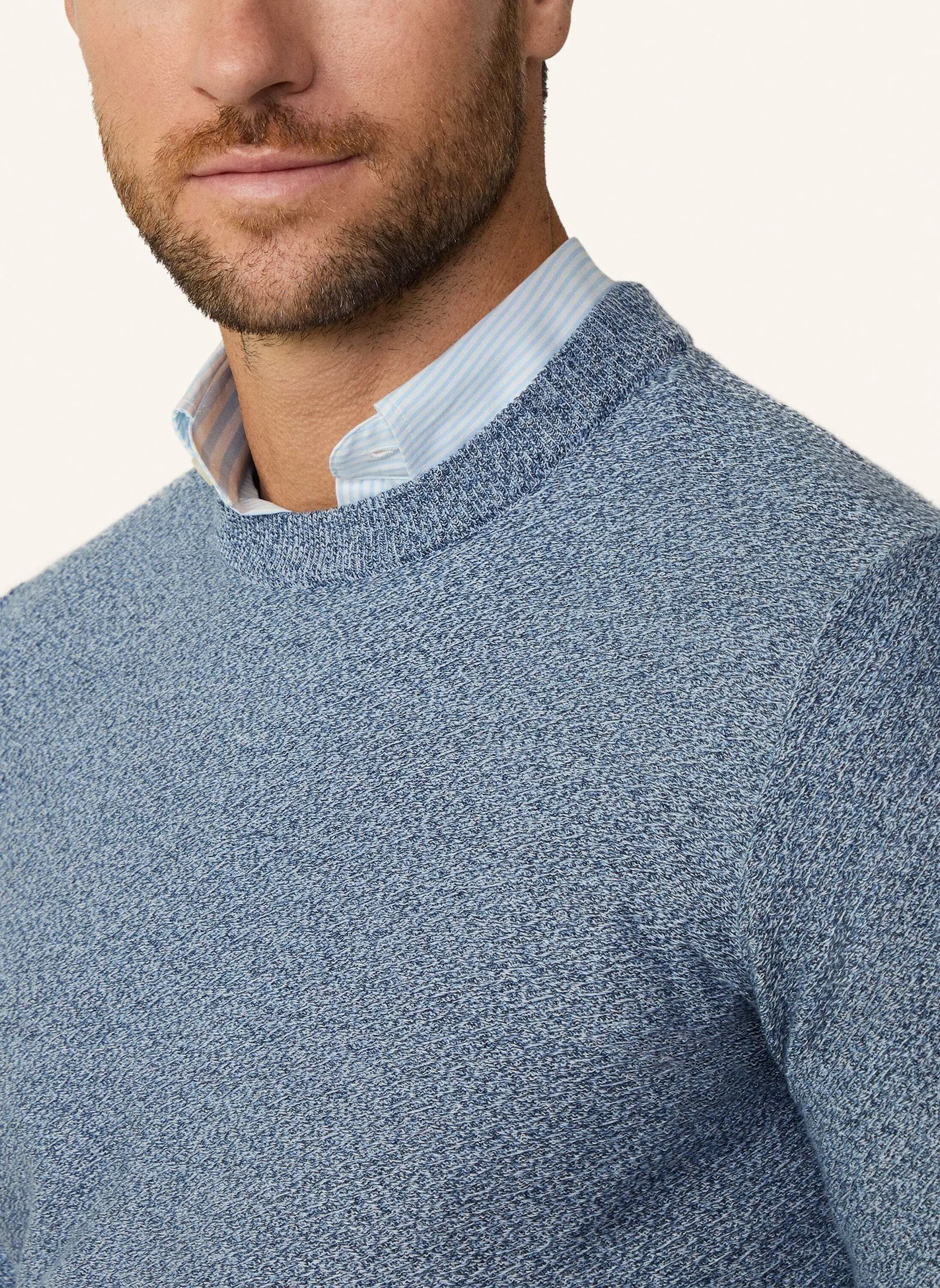 HACKETT LONDON Pullover MOULINE CREW
