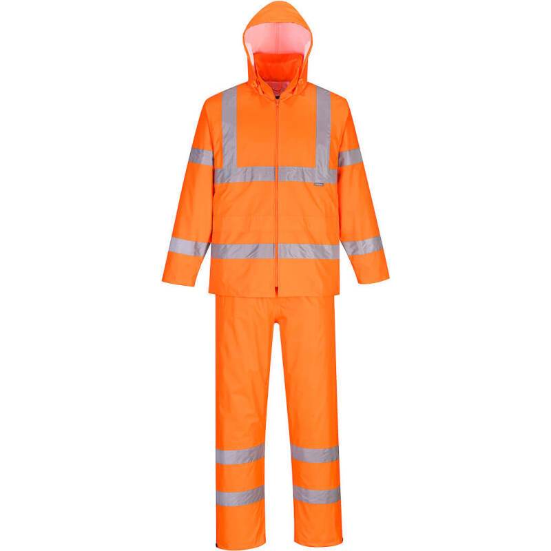 Portwest H448 Ensemble de pluie enroulable haute visibilité