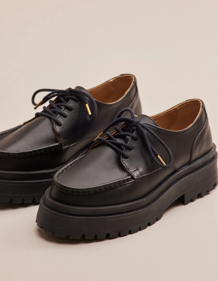 Derbies Madeline cuir M.Moustache
