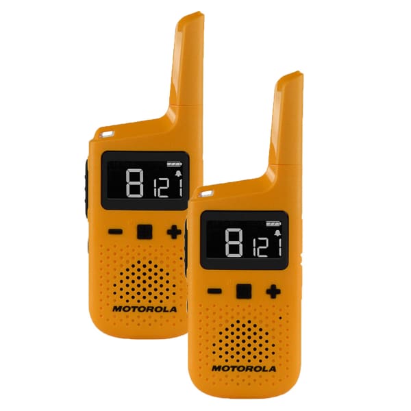 Talkie-Walkie MOTOROLA TALKABOUT T72 ORANGE TWIN PACK