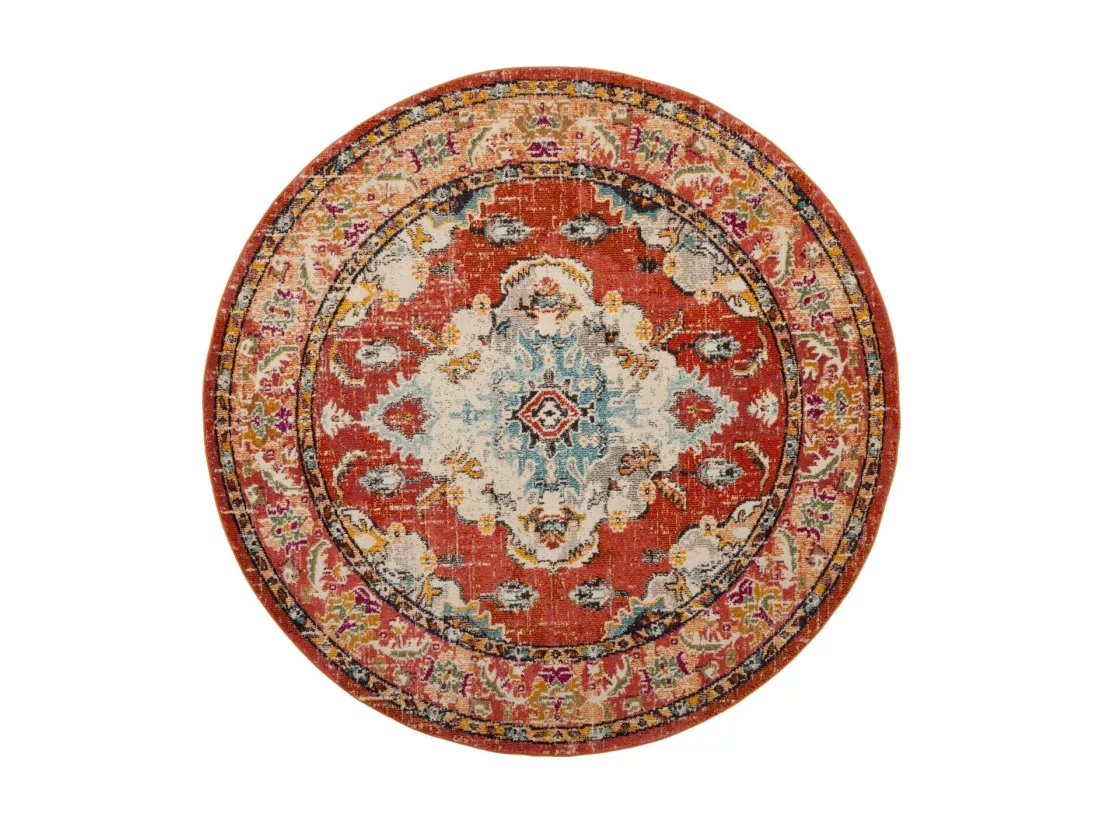Tapis Orange & Light Blue 201 X 201 cm - Milà
