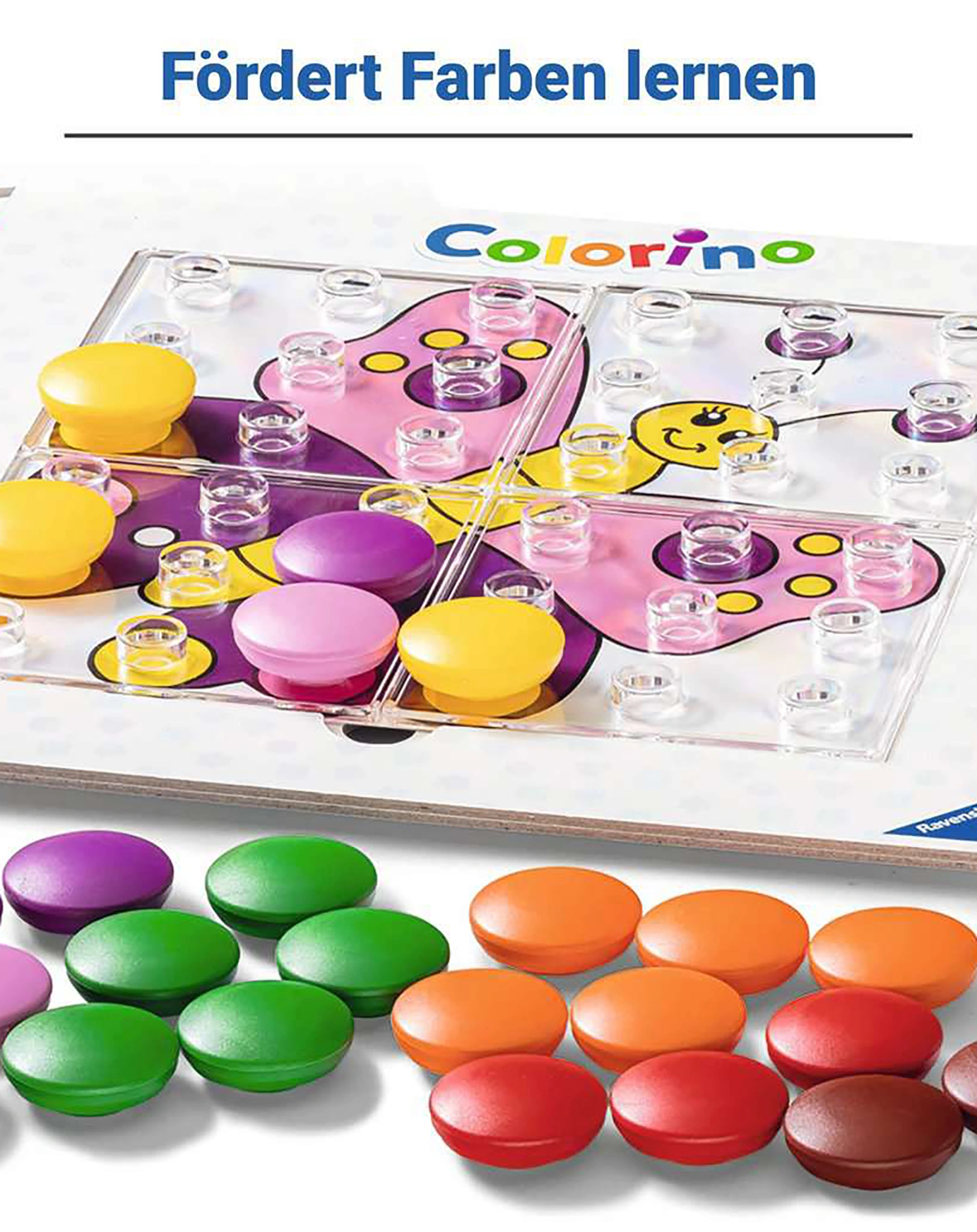 Steckspiel MEIN GROSSES COLORINO in bunt