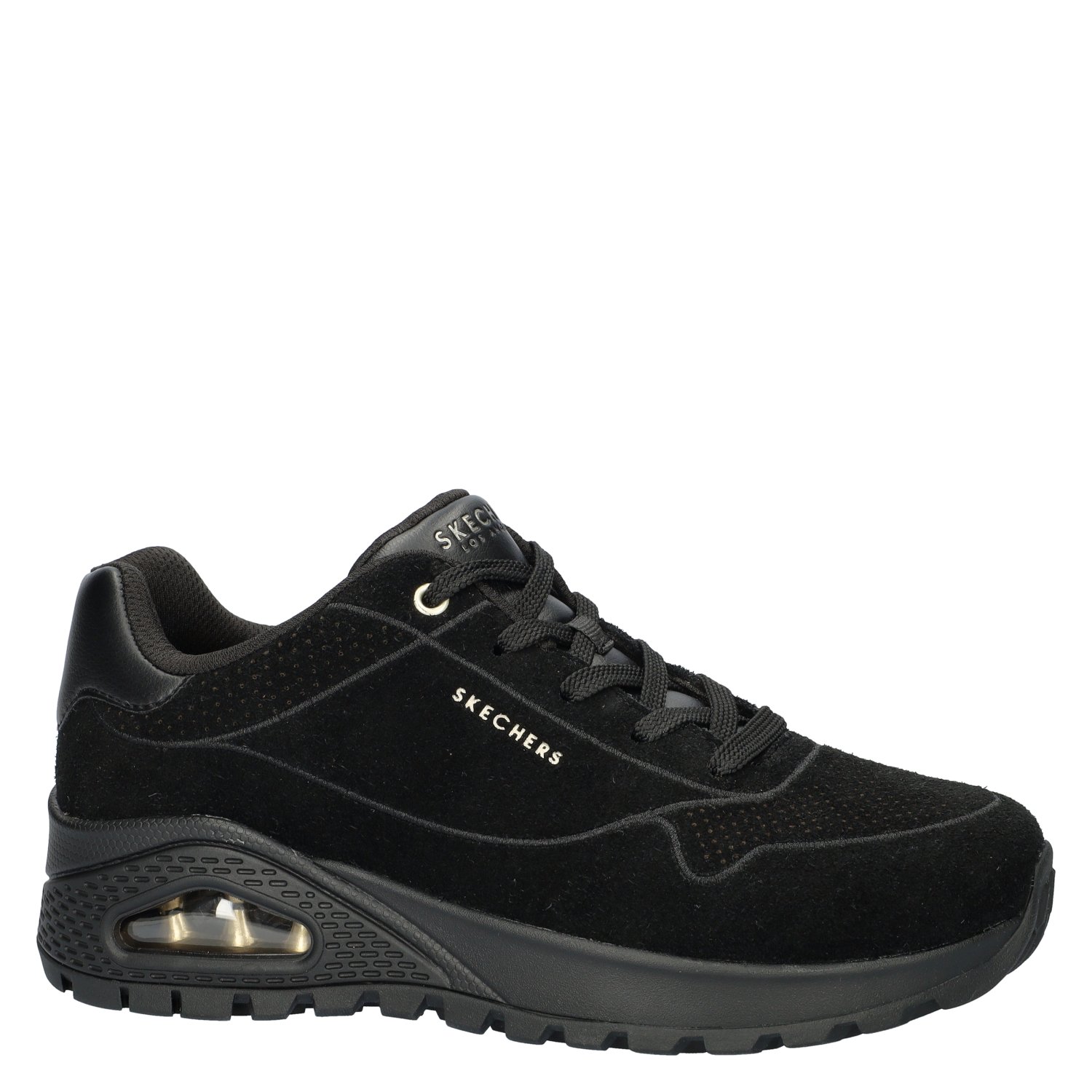 Uno Rugged dames sneaker Skechers Zwart