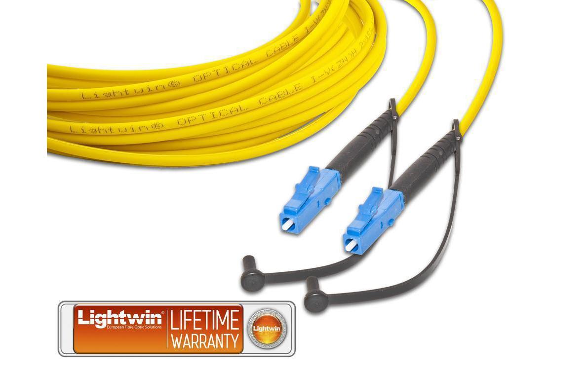 LWL-Patchkabel Singlemode LC – LC, OS2, Simplex, 10 mSinglemode LC-LC Simplex OS2 10 m