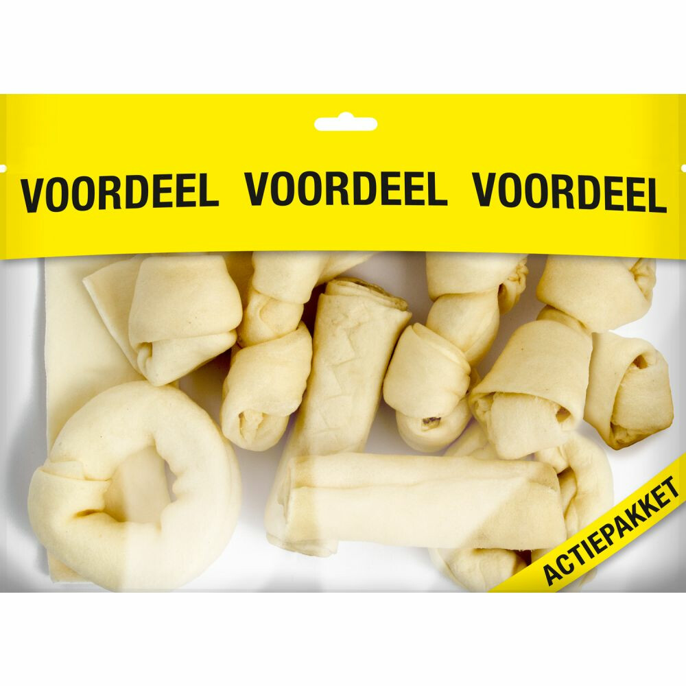 Voskes Blanke Kauwkluiven Mix 420 gr