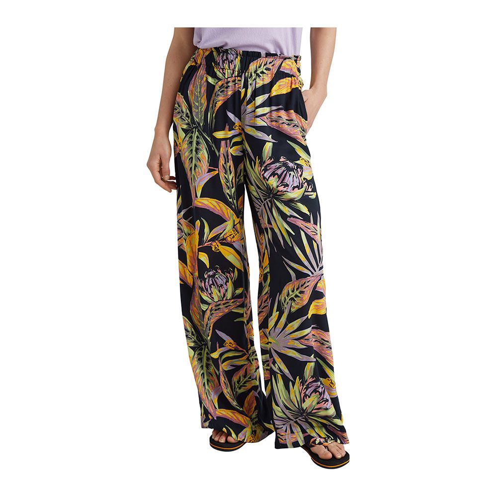 O'Neill MALIA - Pantalon Femme black tropical flower