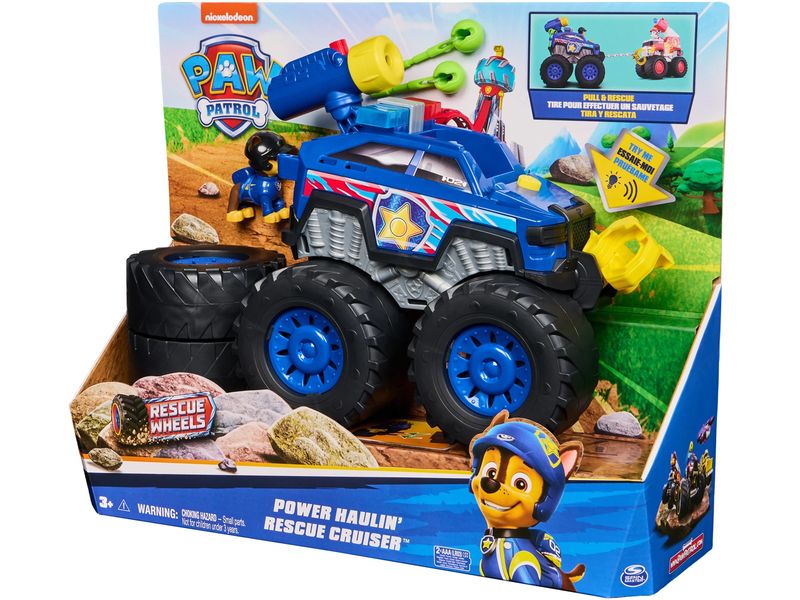 Spinmaster Paw Patrol Rescue Wheels Deluxe Vehicles Chase Kinderspielzeug