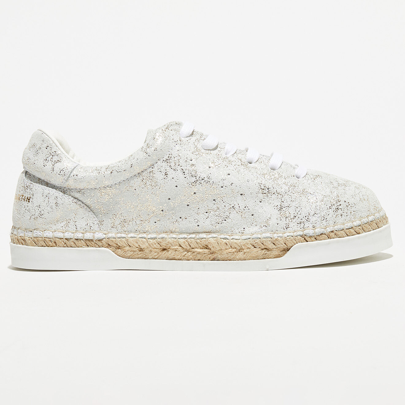 Canal Saint Martin Sneakers en Cuir Lancry marbre