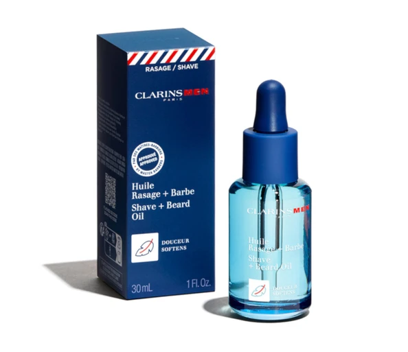 Clarins Men Huile Rasage   Barbe