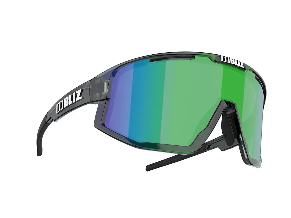 Bliz Fusion Small Sport Zonnebril Zwart met Green Multi Lens