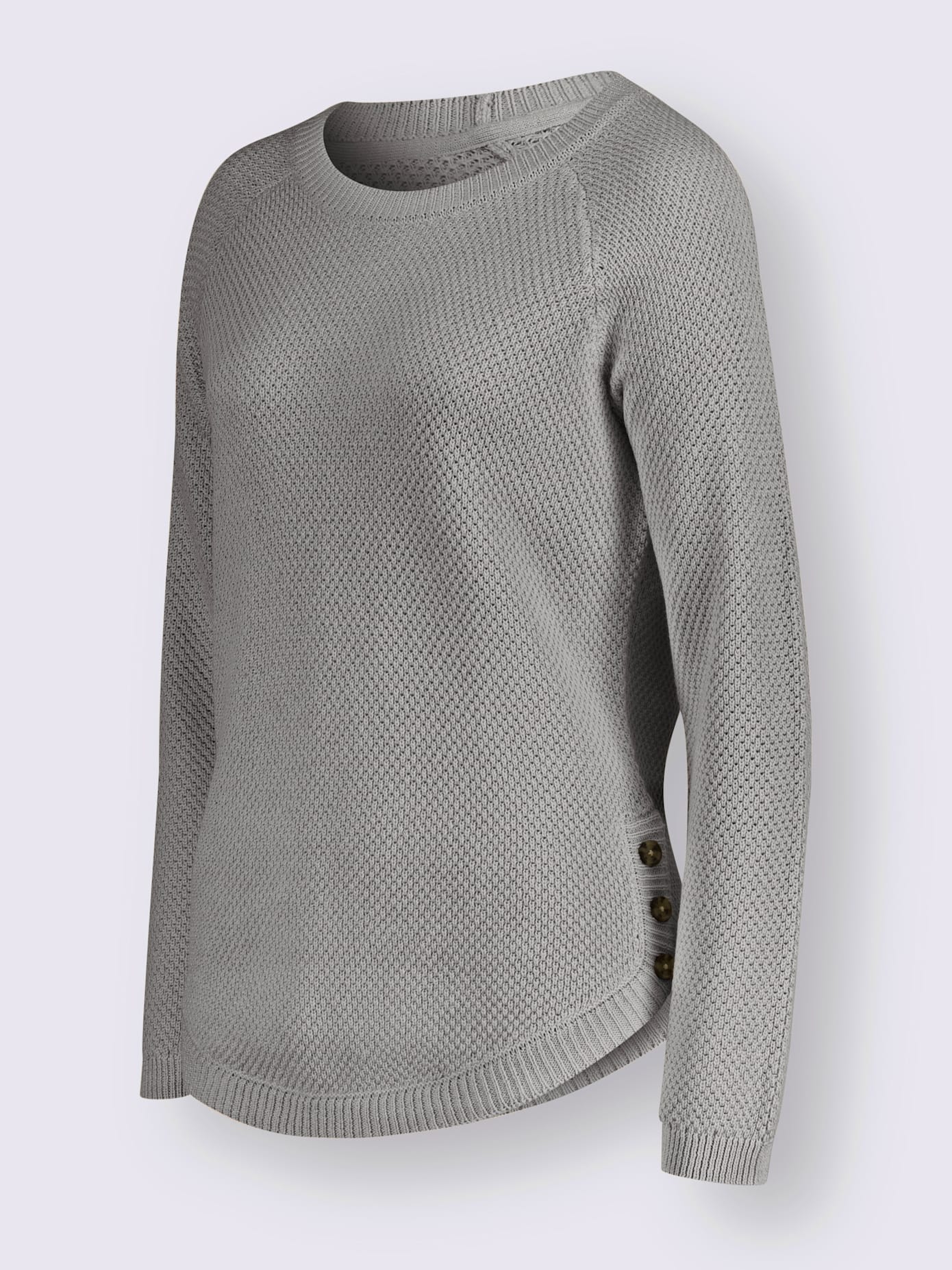 Pull encolure ronde 50% coton