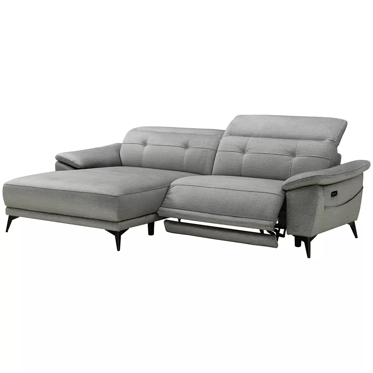 Ecksofa Bonn Grau