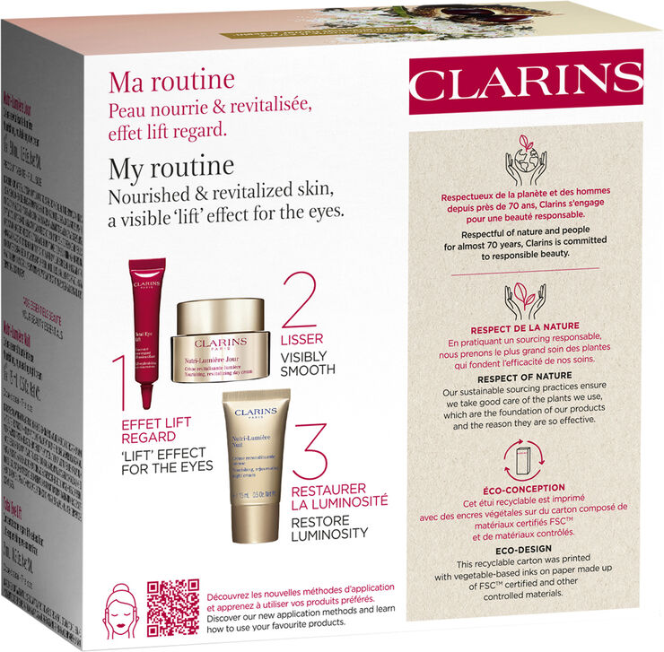 Clarins Clarins Nutri-Lumière Value Pack Gaveæsker